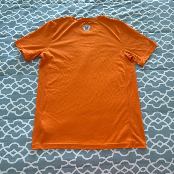 Nike Orange Miami Dolphins Short Sleeve Tee - Picture 4 of 4